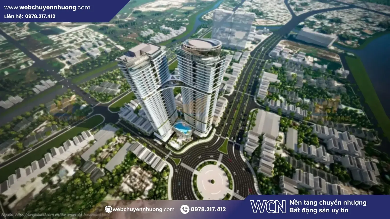 Vị trí The Emerald Boulevard Thuận An giúp dự án sở hữu khả năng kết nối thuận lợi với TP.HCM và các khu vực lân cận.
