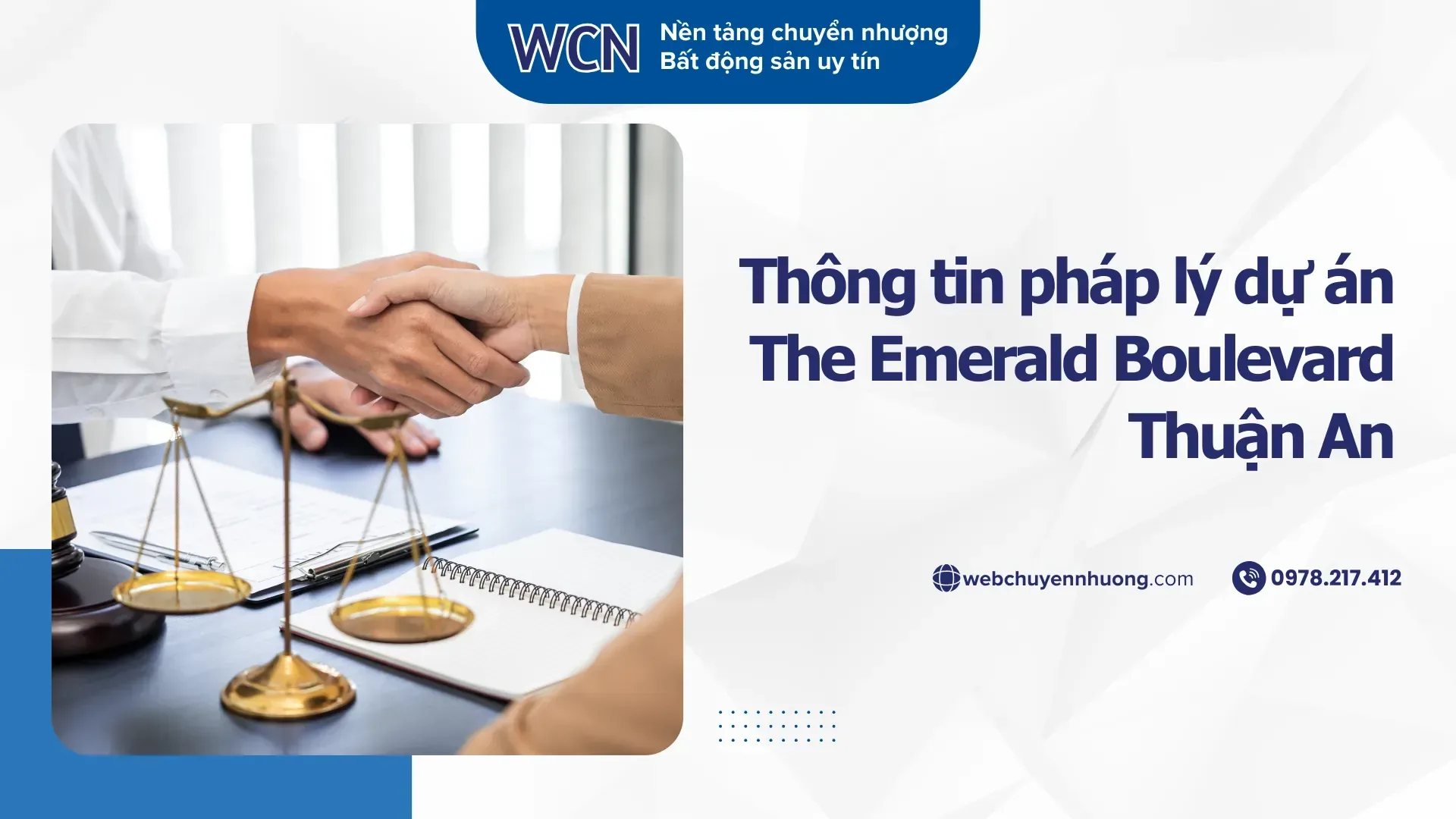 Thông tin Pháp lý dự án The Emerald Boulevard Thuận An