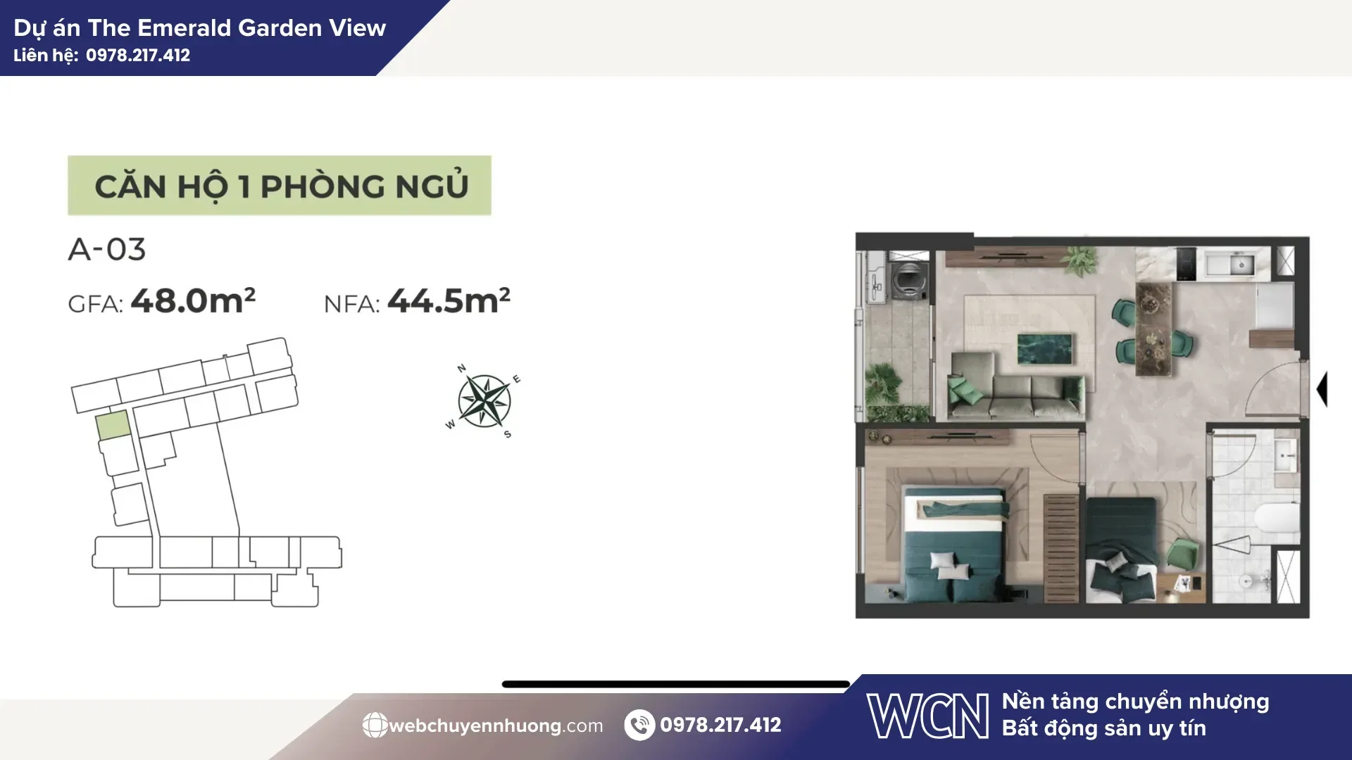 Thiết kế căn hộ – Giá trị cộng hưởng cùng pháp lý - Pháp lý dự án Emerald Garden View – Chủ đầu tư & thiết kế căn hộ