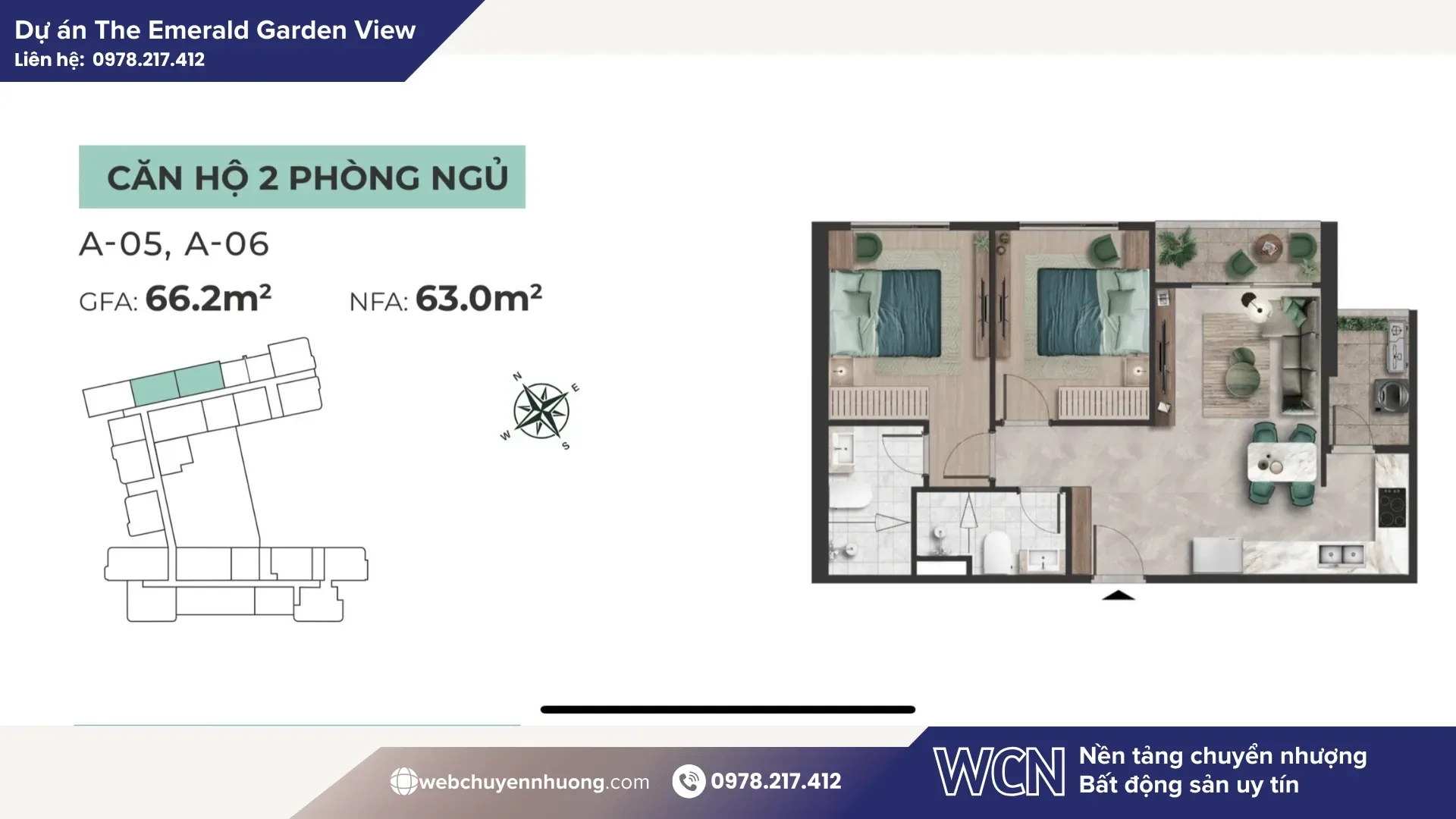 Thiết kế căn hộ – Giá trị cộng hưởng cùng pháp lý - Pháp lý dự án Emerald Garden View – Chủ đầu tư & thiết kế căn hộ