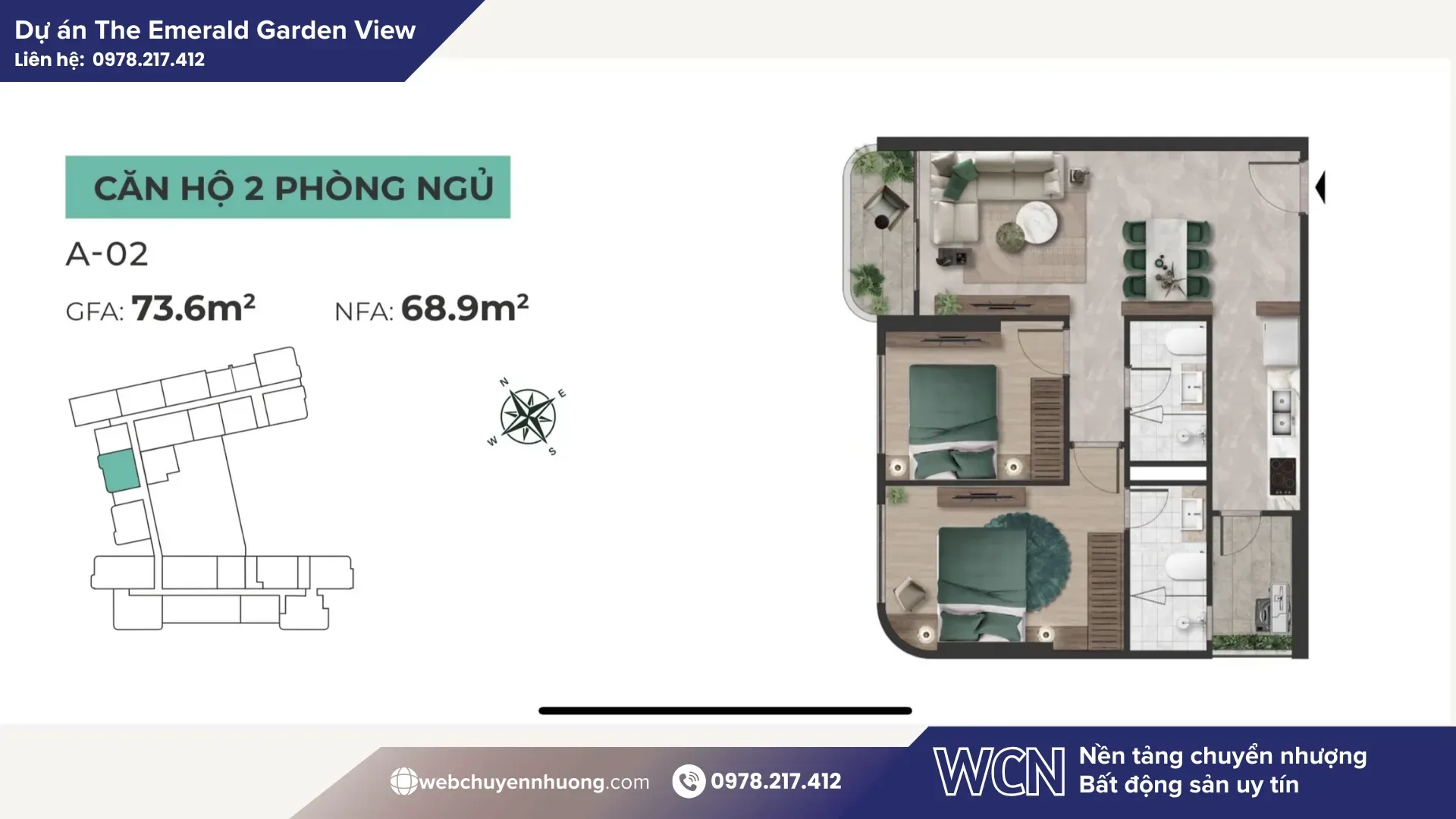 Thiết kế căn hộ – Giá trị cộng hưởng cùng pháp lý - Pháp lý dự án Emerald Garden View – Chủ đầu tư & thiết kế căn hộ