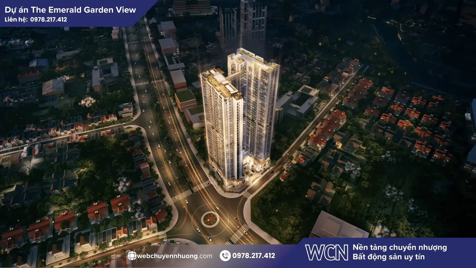 The Emerald Garden View và The Emerald 68 đều toạ lạc tại vị trí cửa ngõ Bình Dương - HCM