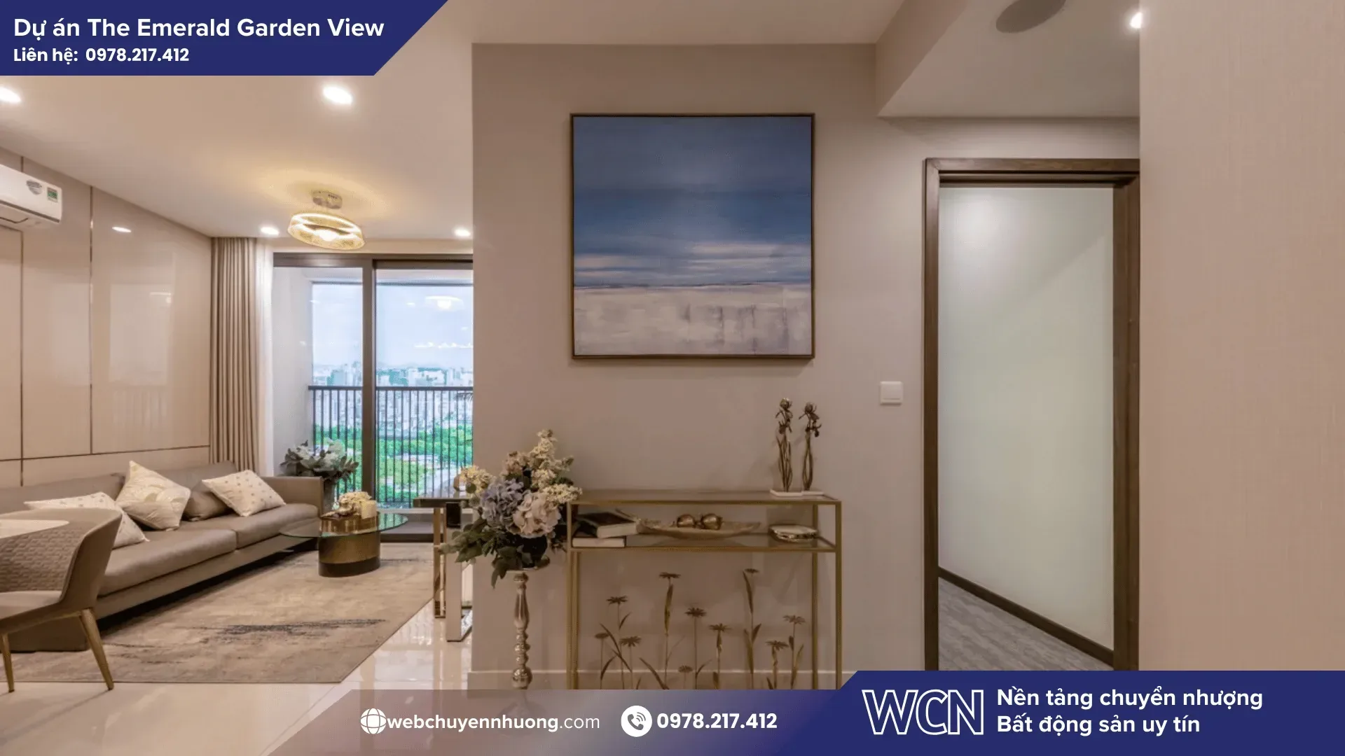 Với vị trí giáp ranh TP HCM, The Emerald Garden View Bình Dương được săn đón vì giá thành dễ chịu và hạ tầng phát triển