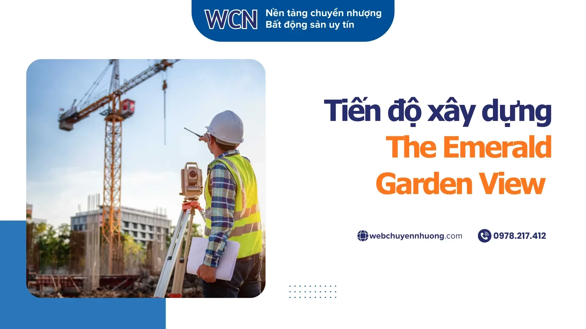 Tiến độ xây dựng The Emerald Garden View 02.2026 – Cập nhật từ chủ đầu tư