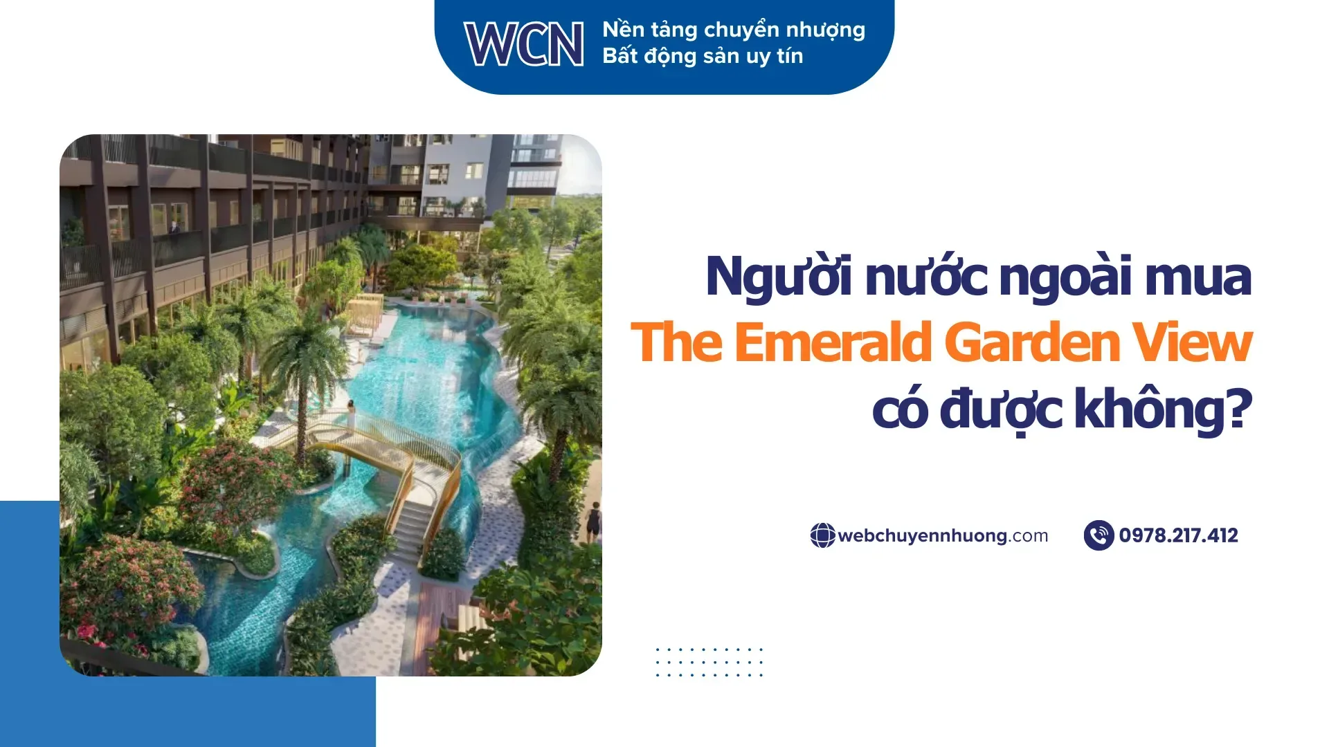 Người nước ngoài mua The Emerald Garden View có được không?