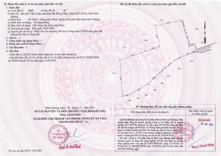 Quyền sử dụng đất – Nguồn gốc minh bạch, sở hữu hợp pháp - Pháp Lý Dự Án Căn Hộ TT Avio mới nhất năm 2026