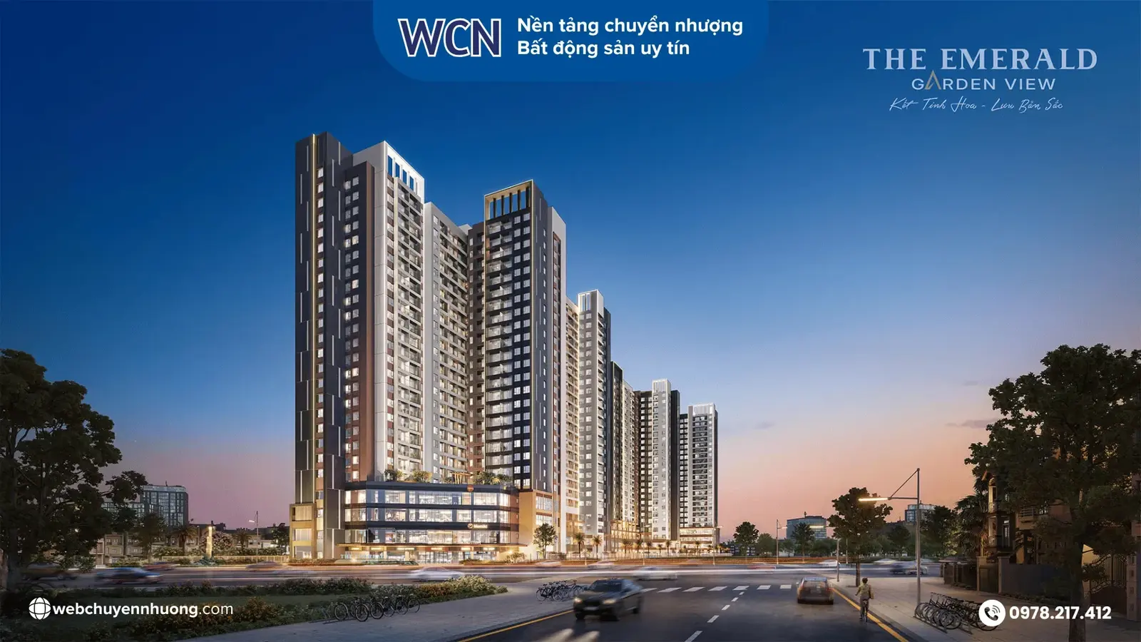 Emerald Garden View là dự án căn hộ tại Thuận An nổi bật với định hướng sống xanh, quy mô lớn, thiết kế tối ưu và mức giá hợp lý, được đánh giá cao khi so sánh TT Avio và Emerald nhờ khả năng cân bằng giữa chi phí và chất lượng sống.