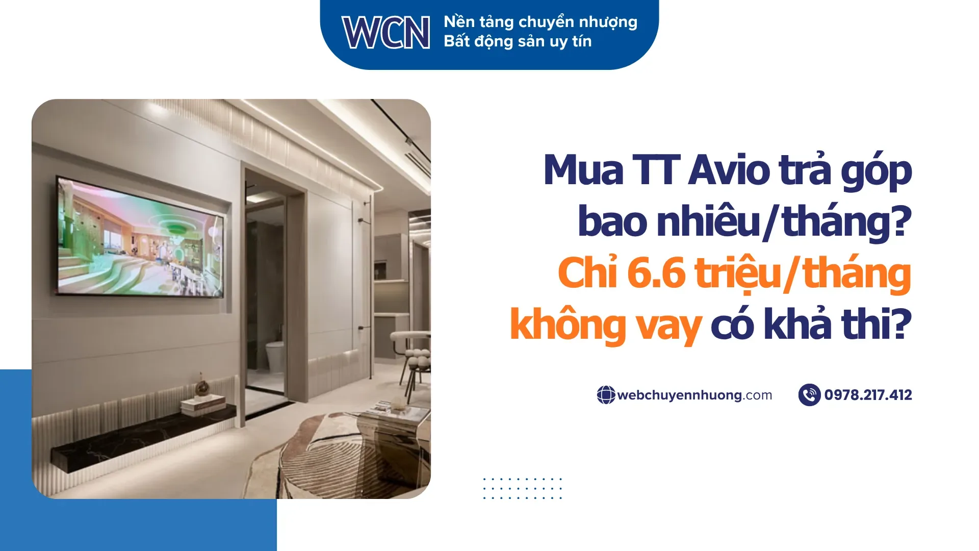 Mua TT Avio trả góp bao nhiêu/tháng? Chỉ 6.6 triệu/tháng không vay có khả thi?