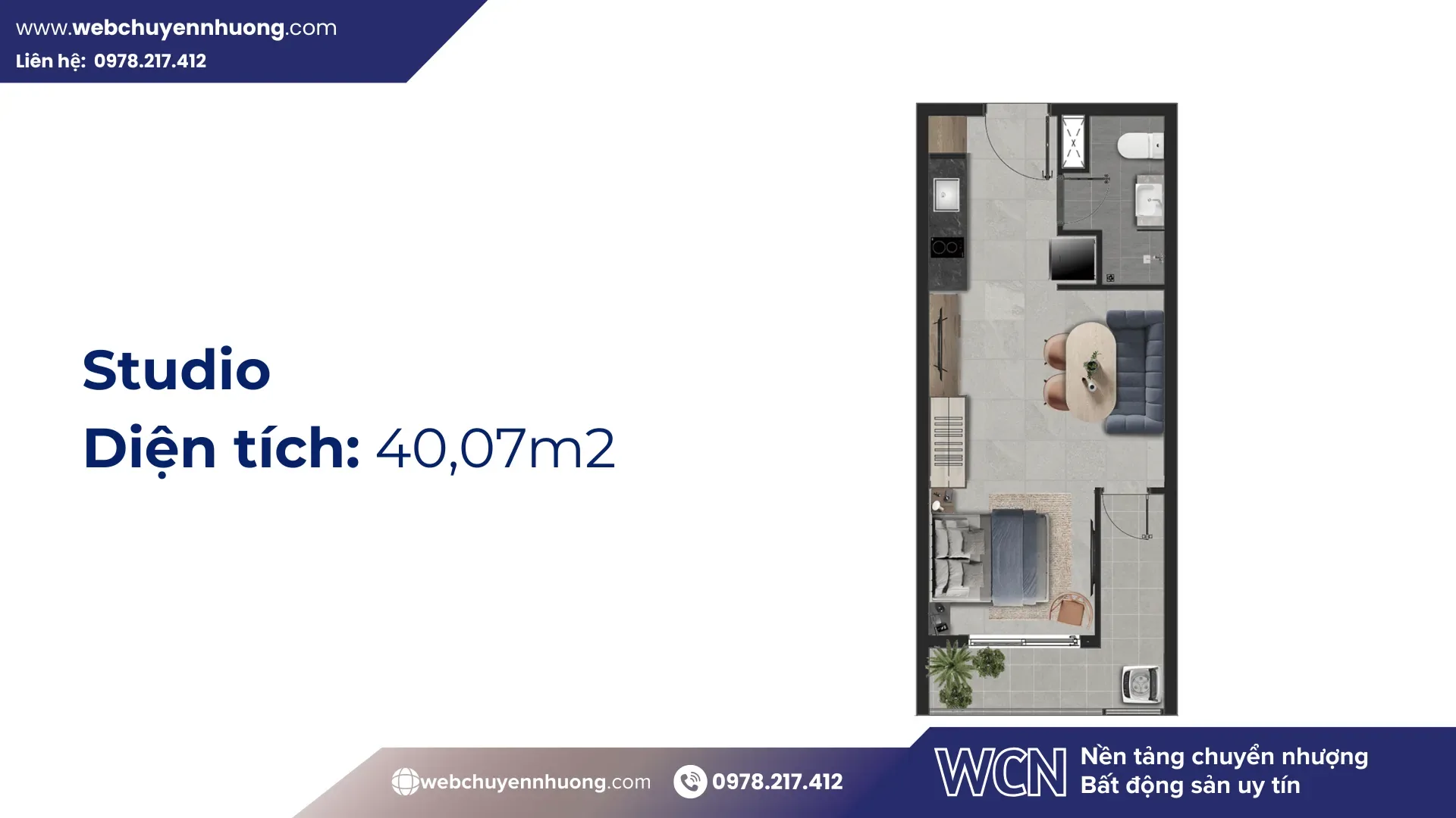 Căn hộ Studio tại Emerald Boulevard có diện tích 37–41m², mức giá khoảng 1.2–1.5 tỷ đồng, phù hợp cho người độc thân hoặc nhà đầu tư khai thác cho thuê.