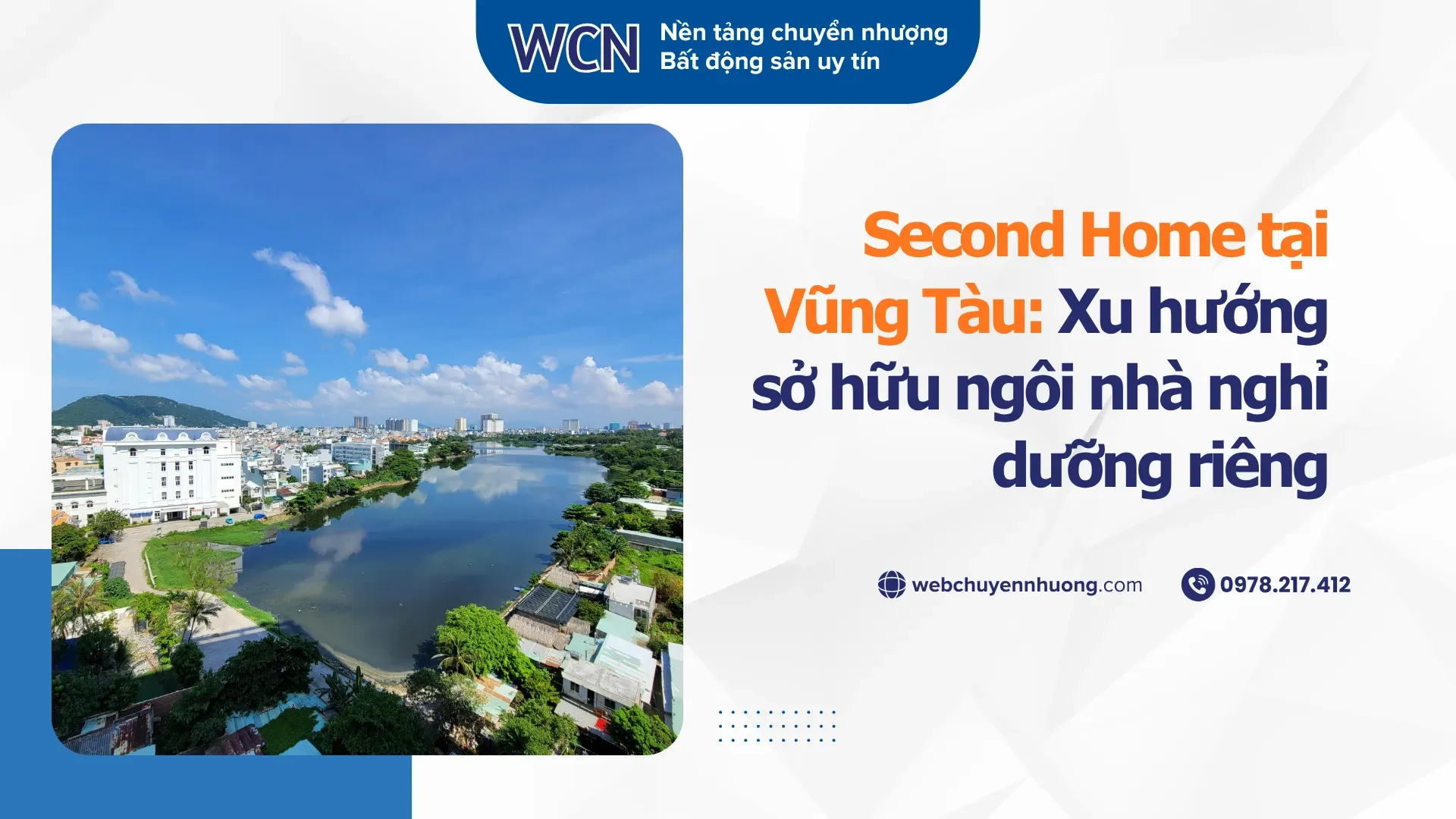 Second Home tại Vũng Tàu: Xu hướng sở hữu ngôi nhà nghỉ dưỡng riêng